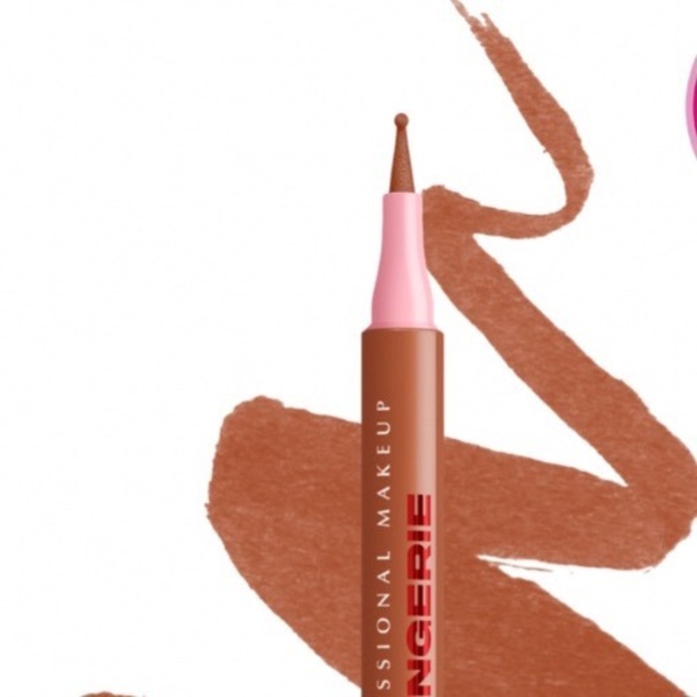 NYX Lip Lingerie Lip Liner Stain Barely There LLS03 Peach Nude Felt Tip Pen NEW